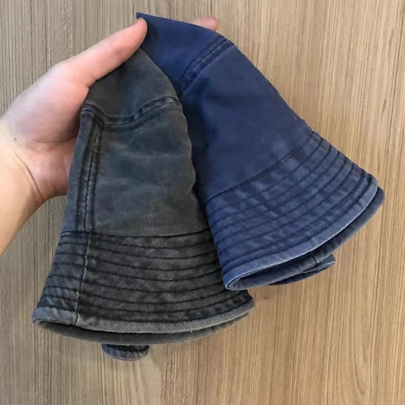 Fashion Foldable Burrs Bucket Hat for Women Men Beach Sun Visor UV Protection UPF 50+ Sun Hat Summer Large Wide Brim Panama Bob - PratSN