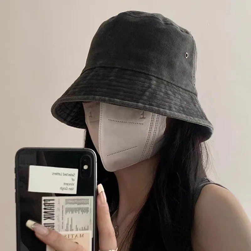 Fashion Foldable Burrs Bucket Hat for Women Men Beach Sun Visor UV Protection UPF 50+ Sun Hat Summer Large Wide Brim Panama Bob - PratSN