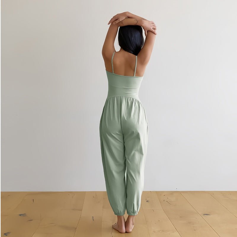 Fashion Personality Women's Fitness Sports One - piece Jumpsuit - PratSN