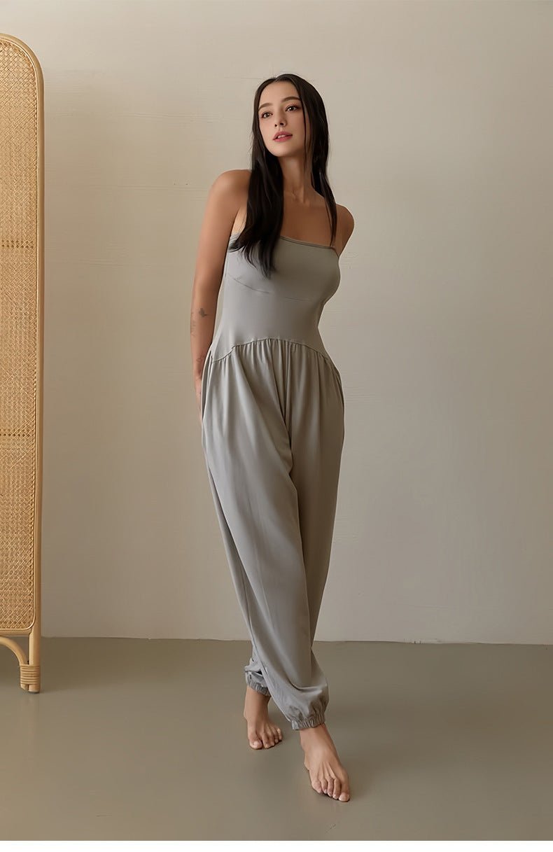 Fashion Personality Women's Fitness Sports One - piece Jumpsuit - PratSN