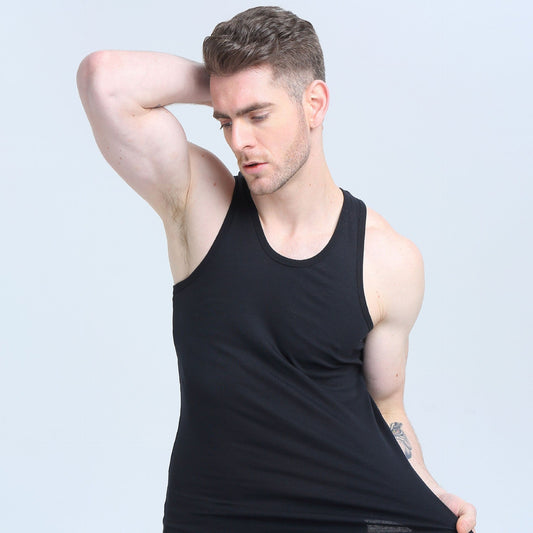 Fashionable Breathable Stretch Men's Vest Undershirt - PratSN