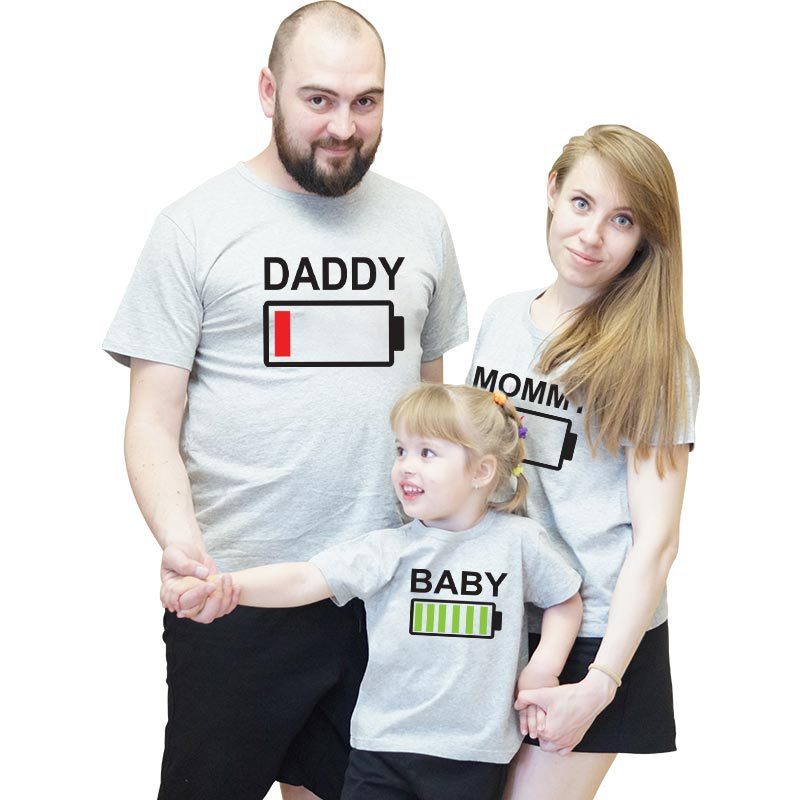 Fast selling parent - child short sleeve T-shirt - PratSN