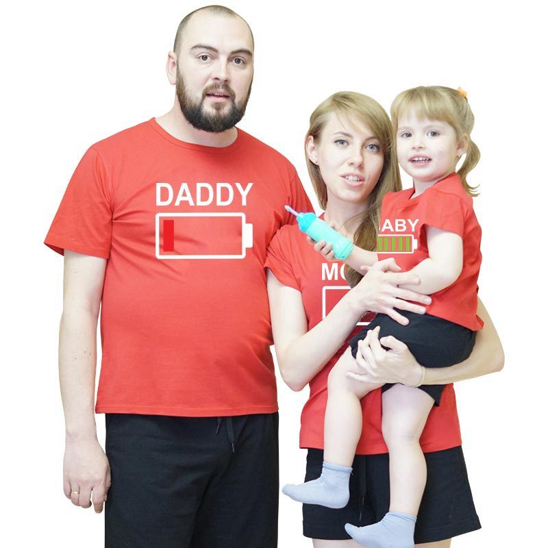 Fast selling parent - child short sleeve T-shirt - PratSN