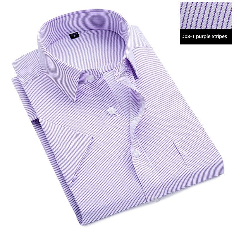 Father, Middle - Aged and Elderly, Extra Fat, Dad, Long Sleeves Shirt - PratSN