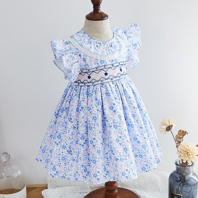 Girls Cut Flower Dress For Children - PratSN