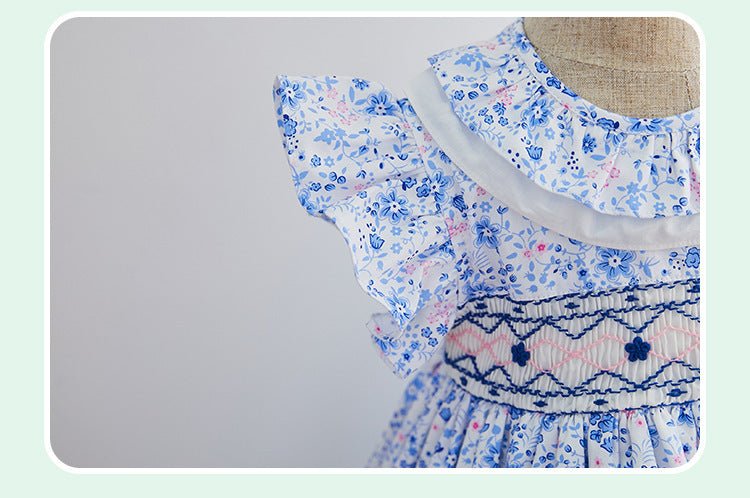 Girls Cut Flower Dress For Children - PratSN