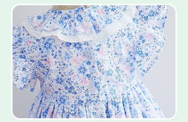 Girls Cut Flower Dress For Children - PratSN