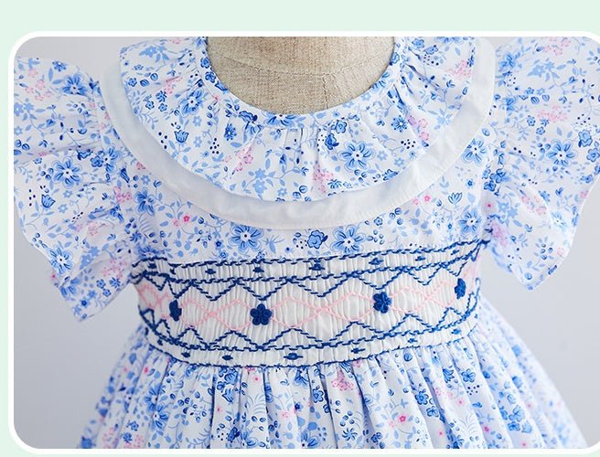 Girls Cut Flower Dress For Children - PratSN