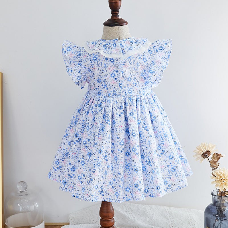 Girls Cut Flower Dress For Children - PratSN