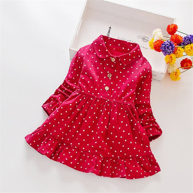 Girls Dress New Spring Dress Little Girl Princess Dress Children Skirt - PratSN