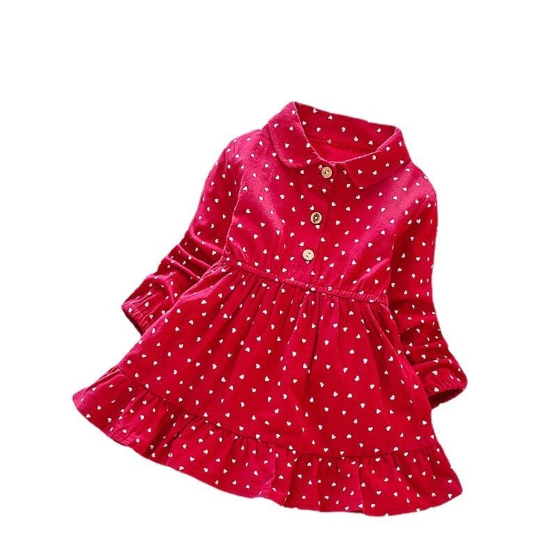 Girls Dress New Spring Dress Little Girl Princess Dress Children Skirt - PratSN