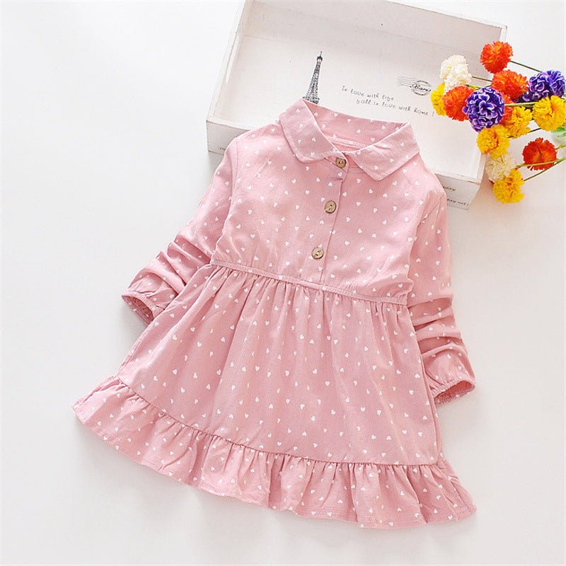 Girls Dress New Spring Dress Little Girl Princess Dress Children Skirt - PratSN