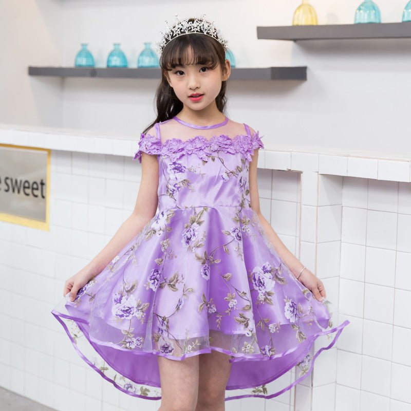 Girls Dress Summer New European And American Dress Princess Dress - PratSN