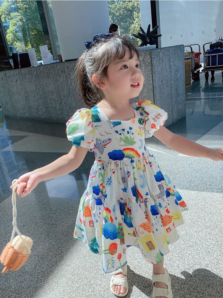 Girls summer dress - PratSN
