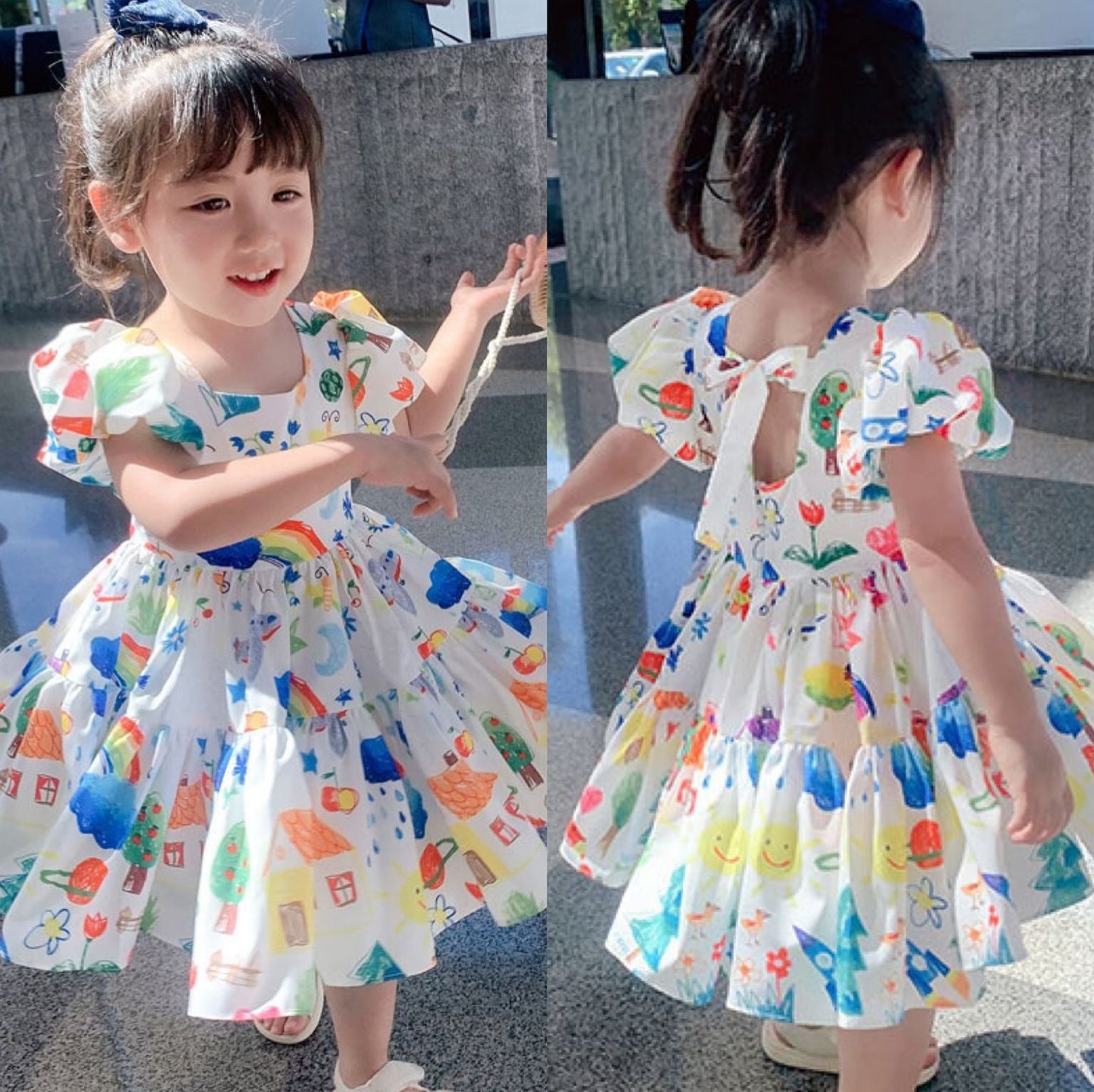 Girls summer dress - PratSN