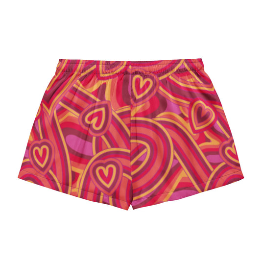 Heart pattern Women’s pajama shorts - PratSN