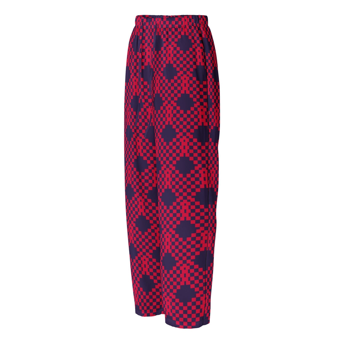 Heart print on tolopea color - Women’s pajama pants - PratSN