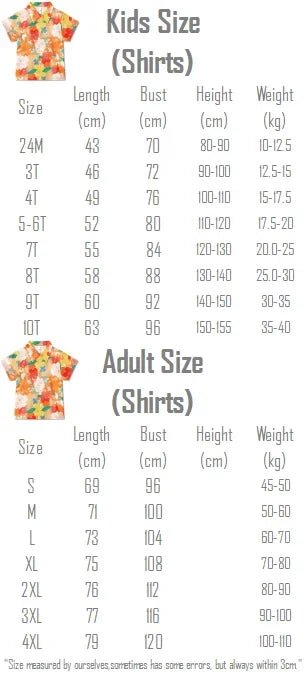 Holiday Parents Children Mom Daughter Dress Dad Son Shirts SetsBeach Clothes Vacation Family Brother Sister Matching Clothing - PratSN