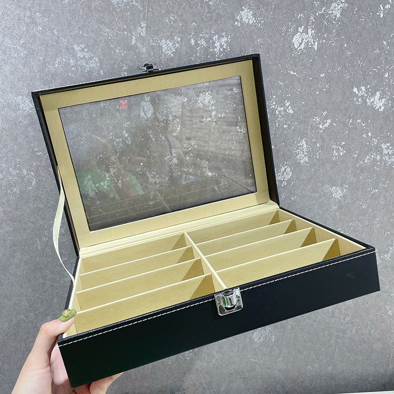 Home Leather Skylight Fashion Sunglasses Organizer - PratSN
