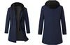 Hot Sales 2024 Minthson Winter Thick Hooded Two - piece Medium Length Woolen Coat With Cotton Patchwork Coat - PratSN