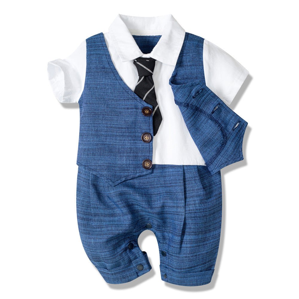 Jumpsuit for children boys | Summer Jumpsuit for baby Boys | Gentleman Baby Children's Clothing - PratSN