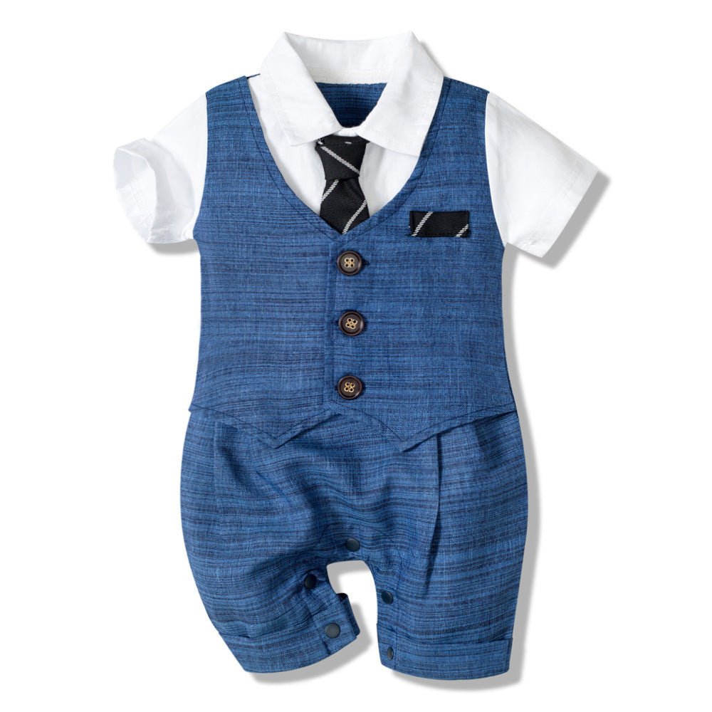 Jumpsuit for children boys | Summer Jumpsuit for baby Boys | Gentleman Baby Children's Clothing - PratSN