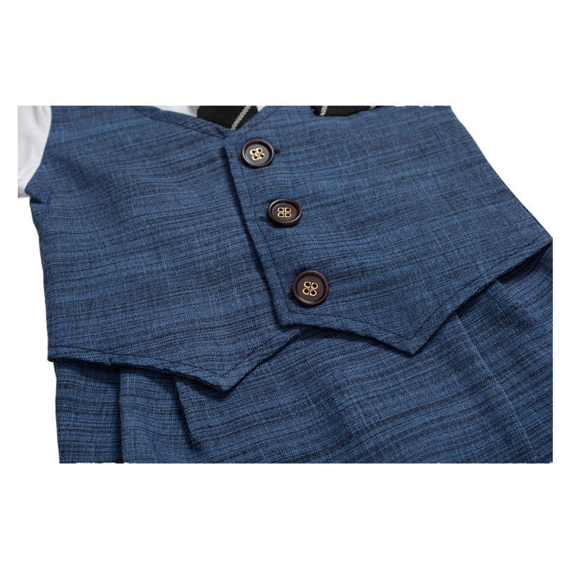 Jumpsuit for children boys | Summer Jumpsuit for baby Boys | Gentleman Baby Children's Clothing - PratSN
