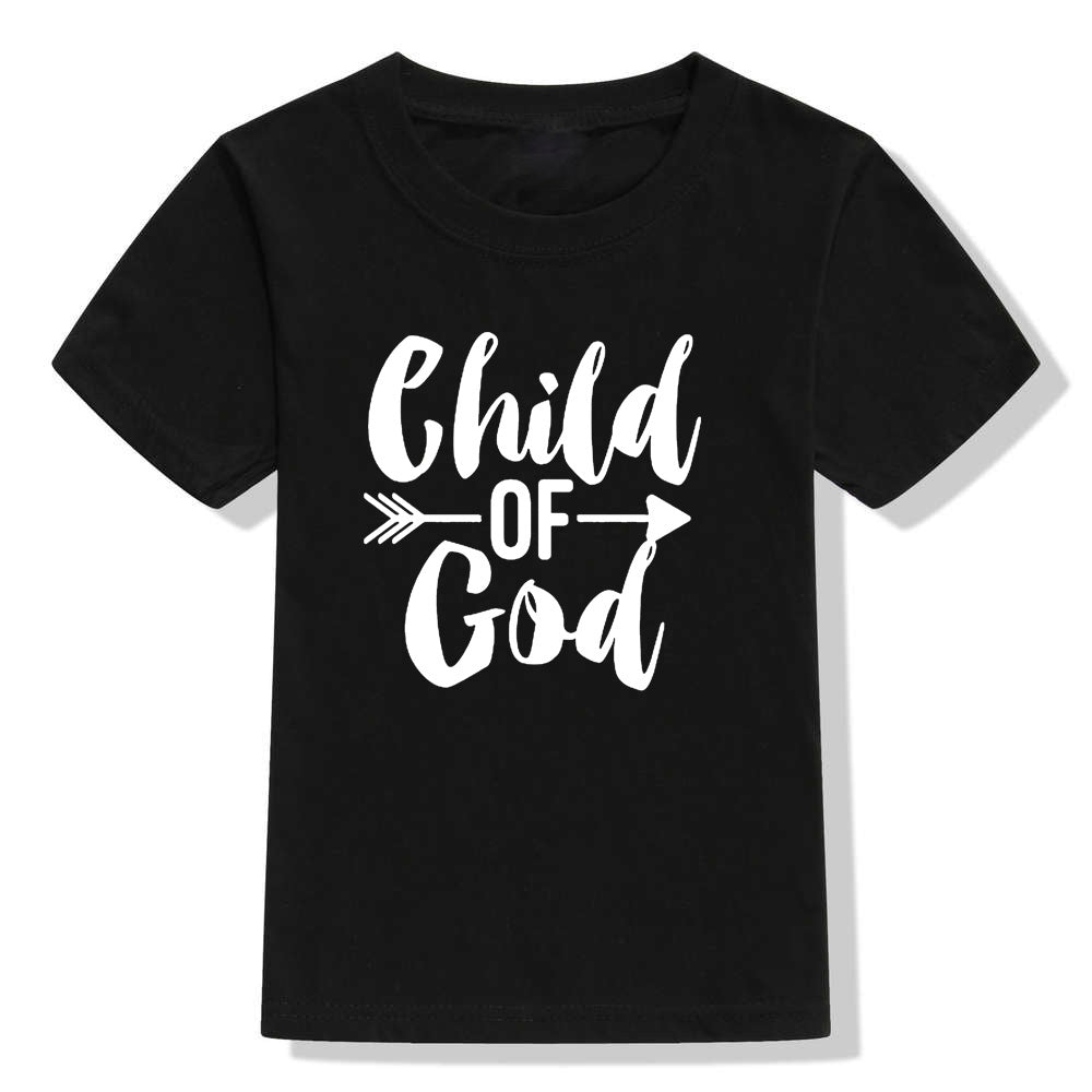Kids Color Holiday Faith Shirt Christian Short Sleeve - PratSN