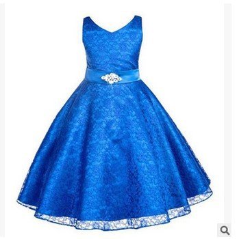 Kids girls dress children Costume Girls Dress Lace Dress Tong Wholesale - PratSN