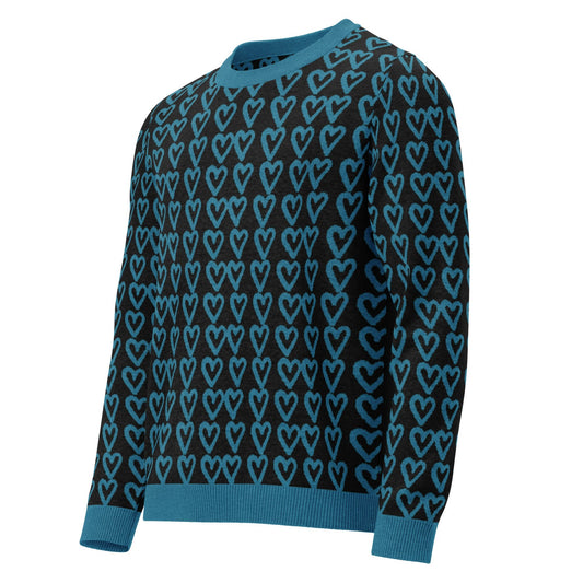 Knitted crew neck sweater | Unisex Classic Fit Knitted Crew neck Sweater - PratSN