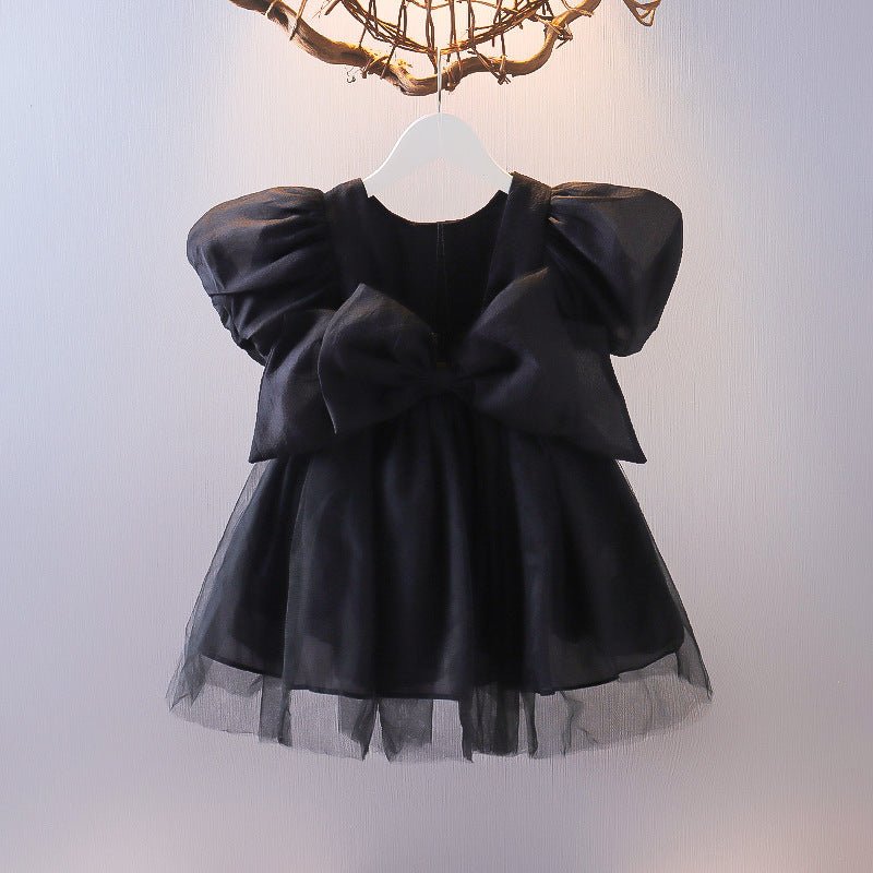 Korean Children Big Bow Dress - PratSN