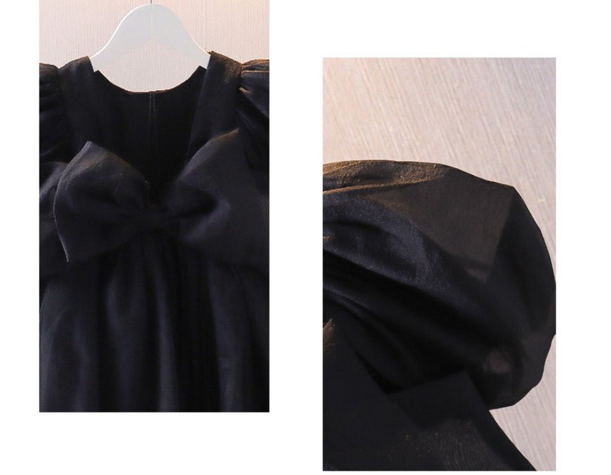 Korean Children Big Bow Dress - PratSN