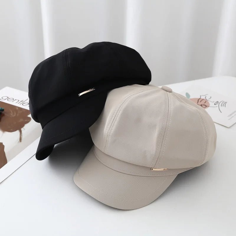 Korean Style Outdoor Unisex Fashion Berets Sports Baseball Hat Women Lady Girl Newsboy Berets Hats for Women - PratSN