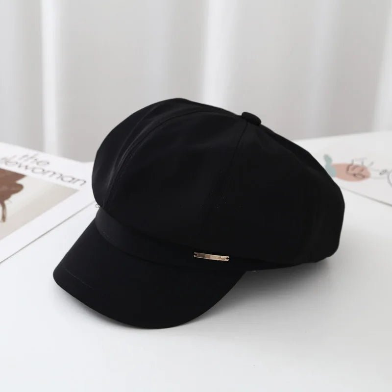 Korean Style Outdoor Unisex Fashion Berets Sports Baseball Hat Women Lady Girl Newsboy Berets Hats for Women - PratSN