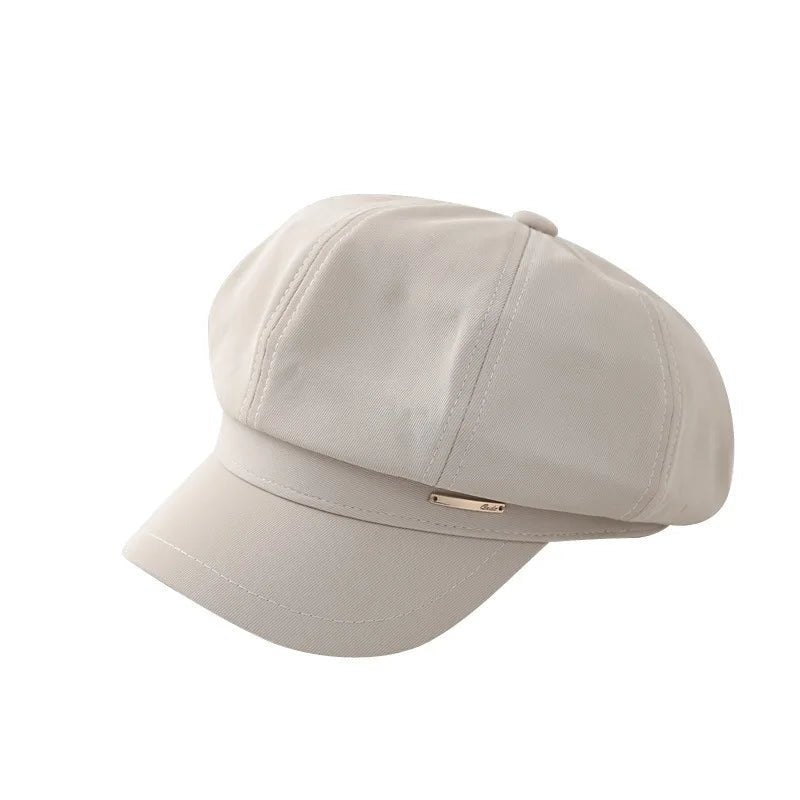 Korean Style Outdoor Unisex Fashion Berets Sports Baseball Hat Women Lady Girl Newsboy Berets Hats for Women - PratSN