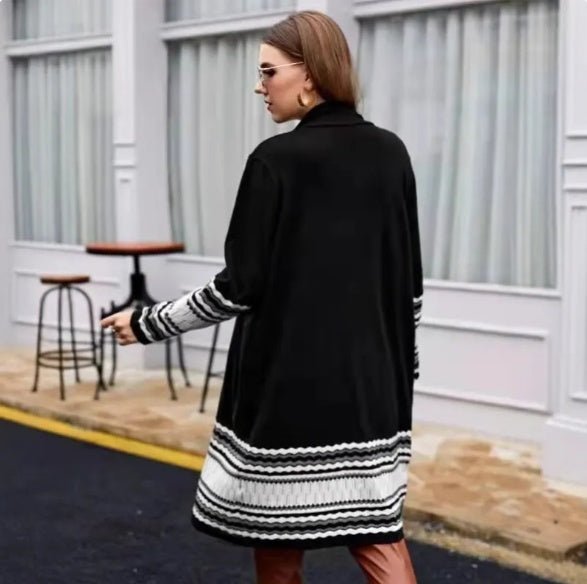 Large Size Women's Cardigan Jacket - PratSN