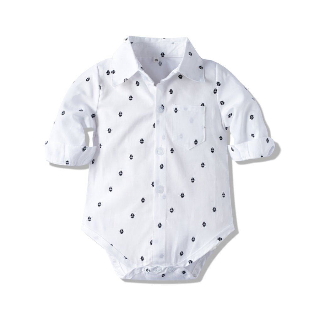 Long - sleeved Romper Suit, Baby Clothes, Gentleman's Clothes - PratSN