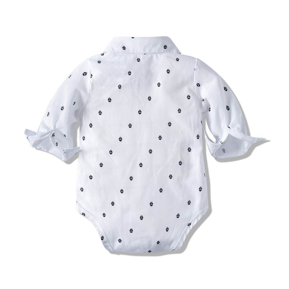 Long - sleeved Romper Suit, Baby Clothes, Gentleman's Clothes - PratSN