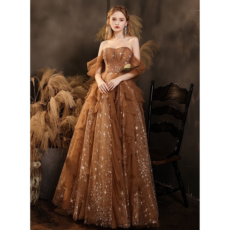 Long Tube Top Ladies Banquet Temperament Dress - PratSN