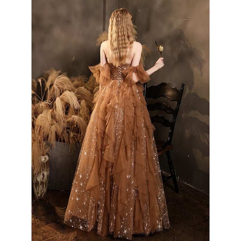 Long Tube Top Ladies Banquet Temperament Dress - PratSN