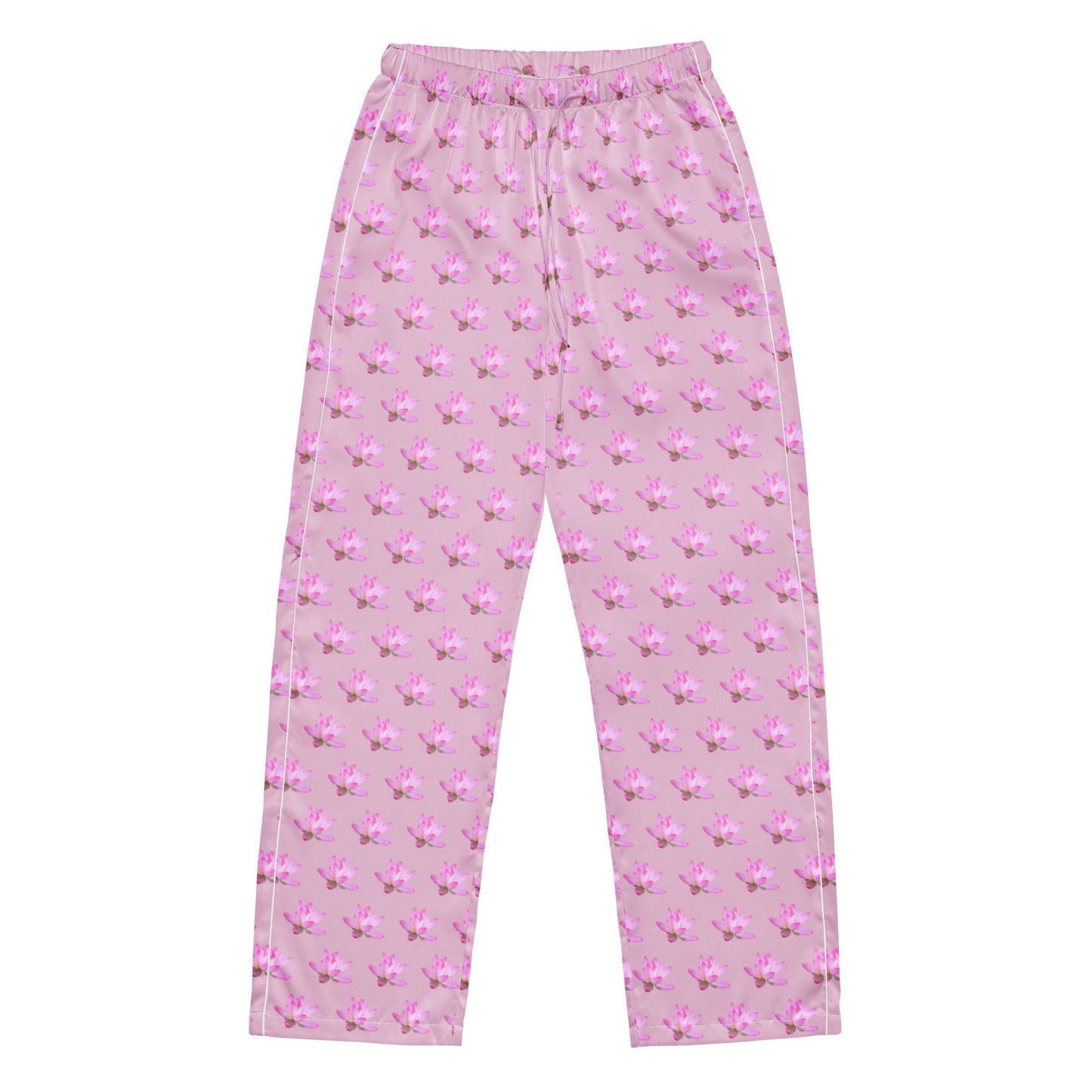Lotus Flower Print - Feminine Women’s pajama pants - PratSN