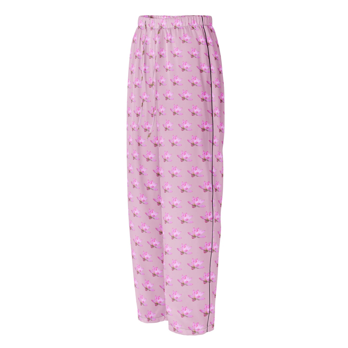 Lotus Flower Print - Feminine Women’s pajama pants - PratSN