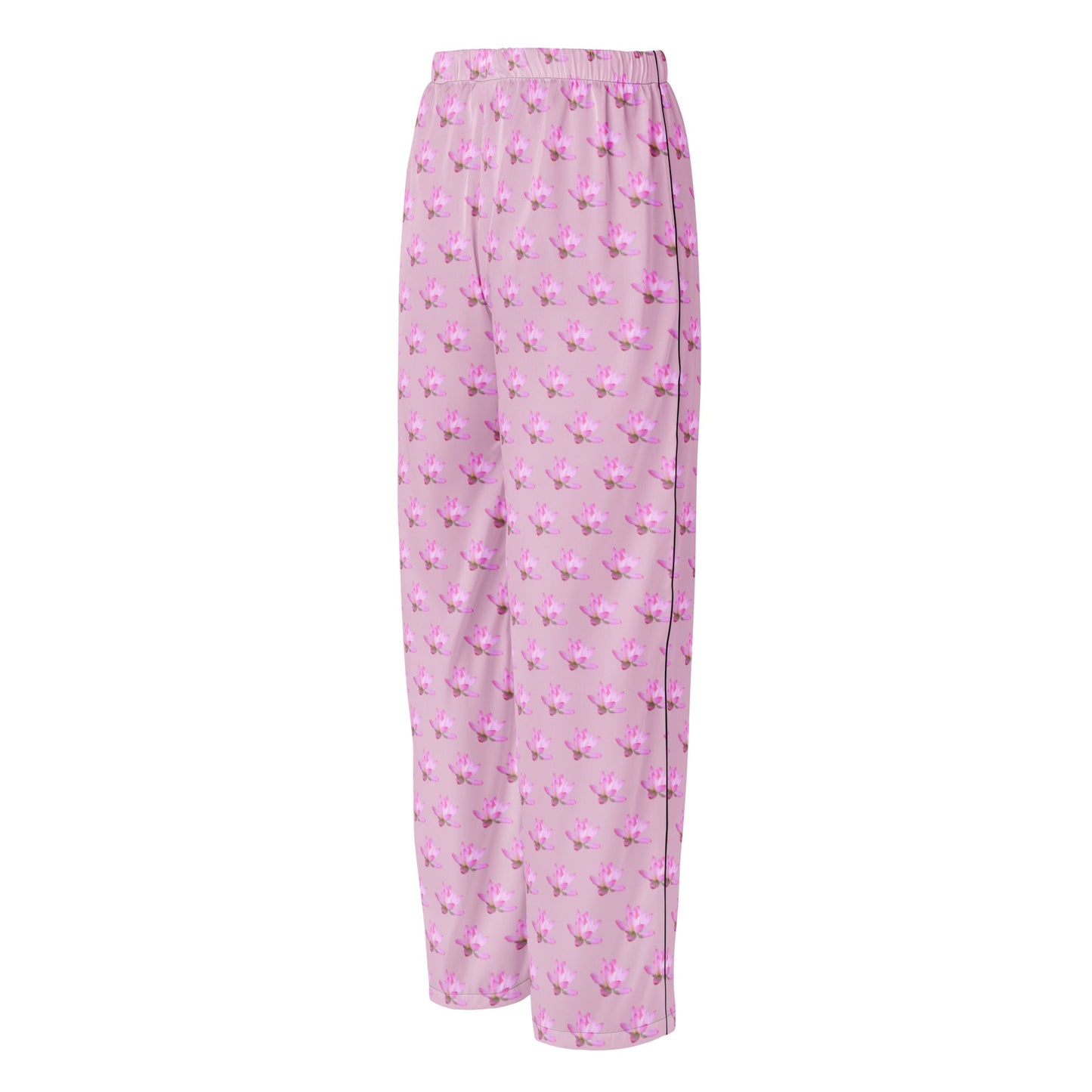 Lotus Flower Print - Feminine Women’s pajama pants - PratSN