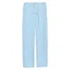 M - 3XL European and American Men's Simple and Fashionable Solid Color Casual Cotton and Linen Pants Lace up Loose Pants - PratSN
