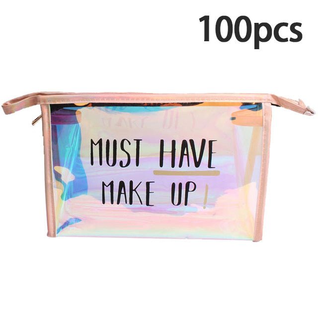 Makeup Case Organizer Storage Pouch Toiletry Wash Kit Box - PratSN