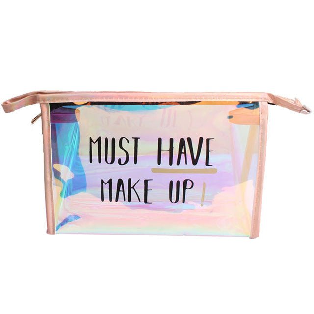 Makeup Case Organizer Storage Pouch Toiletry Wash Kit Box - PratSN