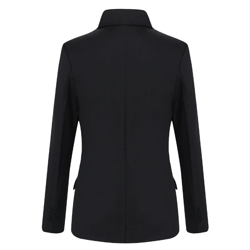 Men Blazer Single Button Cardigan Full Sleeve Slim Fit Turn Down Collar Top Blazer Solid Smart Casual Outwear Spring 2025 - PratSN