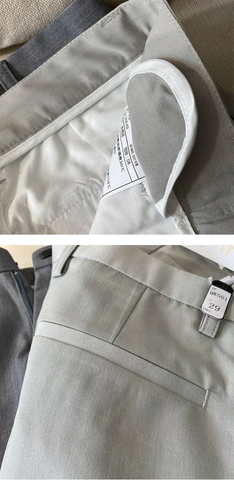 Men Dress Pants Thin Suit Pants Stretch Slim Formal Trousers Calça Masculina Solid Casual Pantalone Hombre Fashion Men Clothing - PratSN