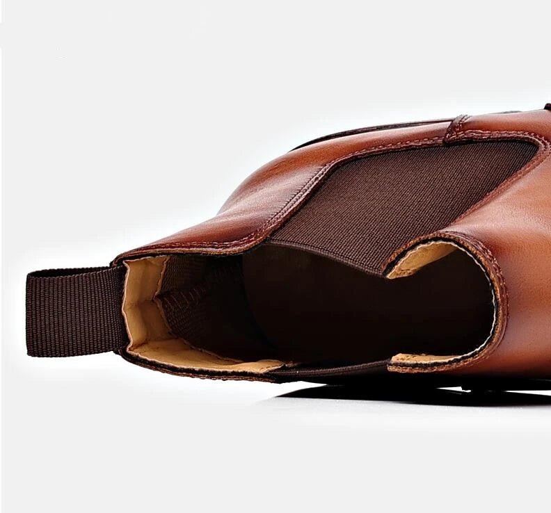 Men Fashion British Style Short Boots Casual Business Shoes - PratSN