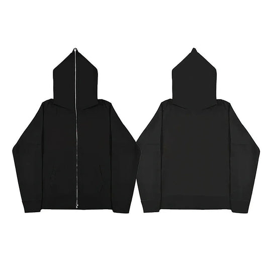 Men's and women's full zip hooded jackets, zip hoodies, casual cardigans, streetwear - PratSN
